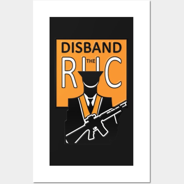 Disband the RUC - Irish Republican Wall Art by RichieDuprey